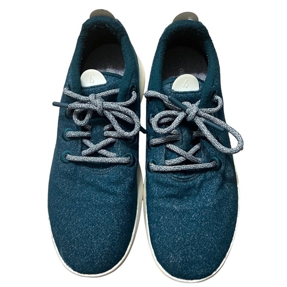 ALLBIRDS Wool Runners in Calm Teal Green Size 11 — Men’s - Picture 3 of 7